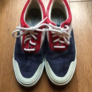 Leather Vintage Hush Puppy Tennis Shoes